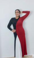 Vestido multicolor talla única licra,