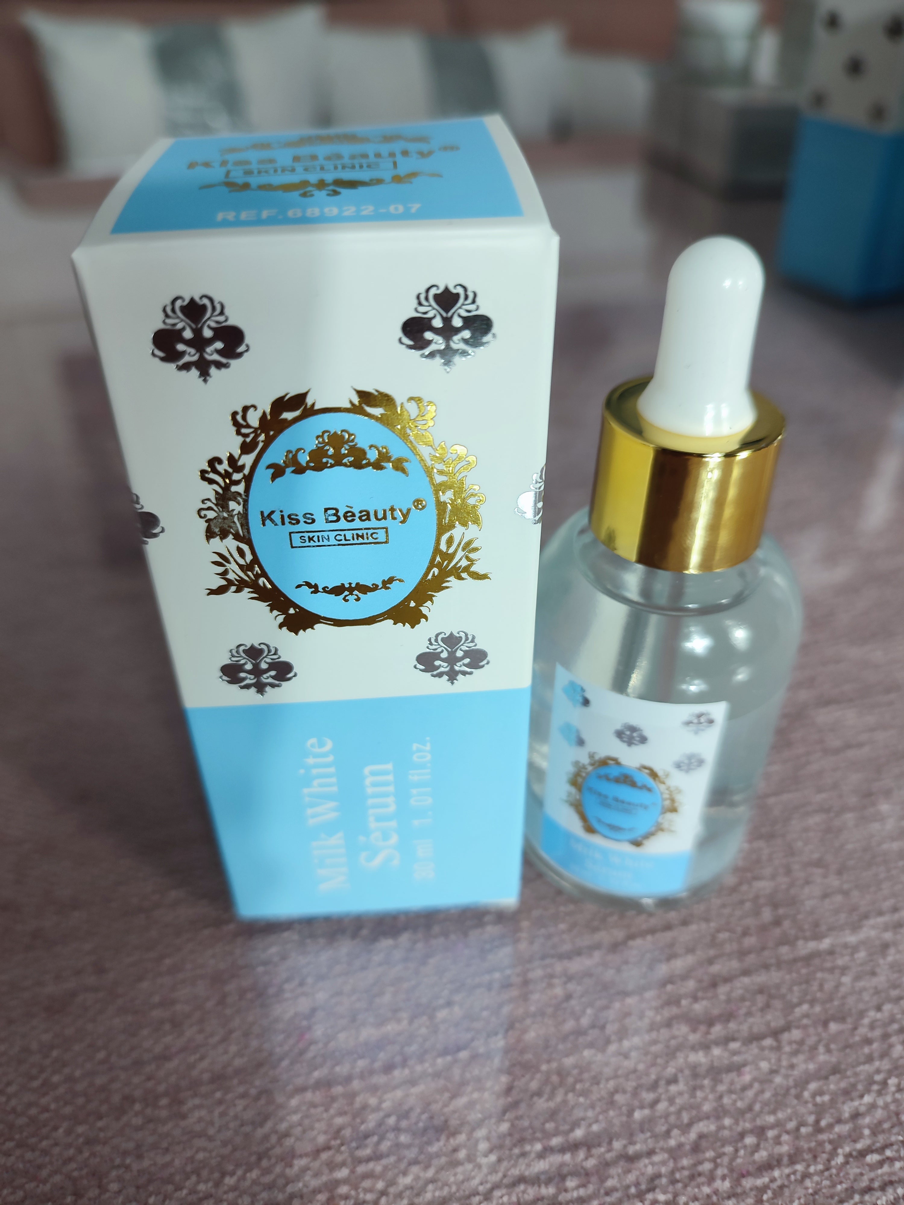 Productos de bella marca kiss beauty sérum facial.